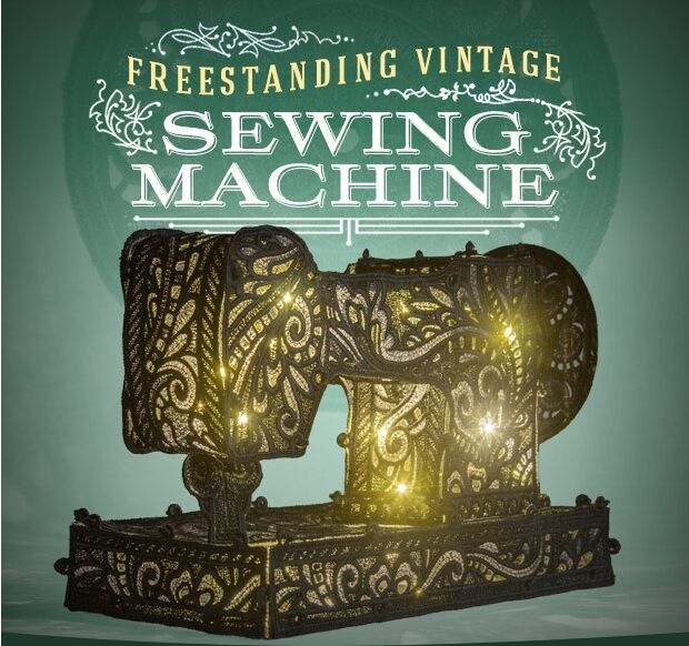 OESD Freestanding Vintage Sewing Machine