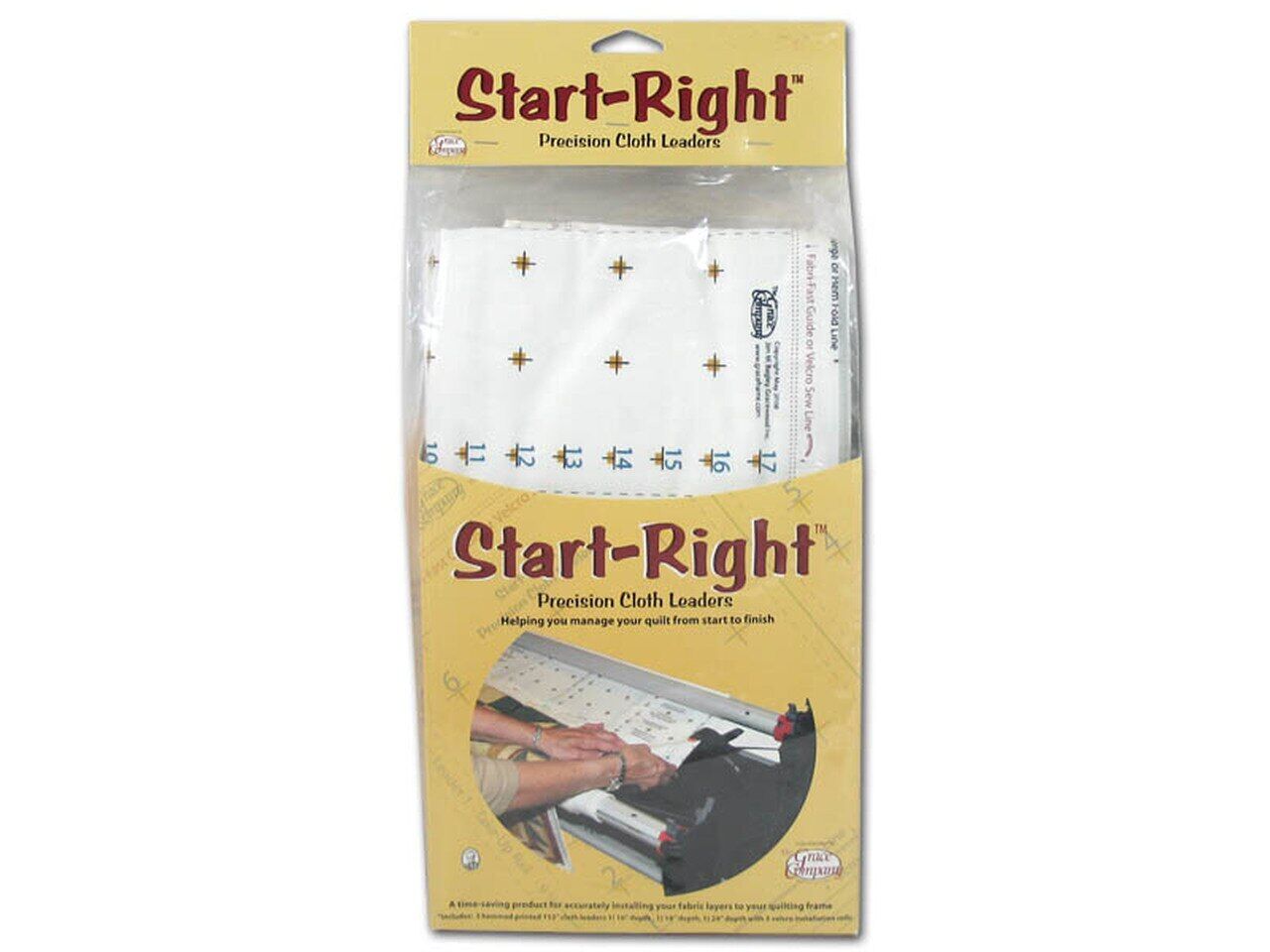 Grace Start-Right Cloth Leaders 136"