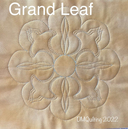 Grand Leaf Template by Westalee Design