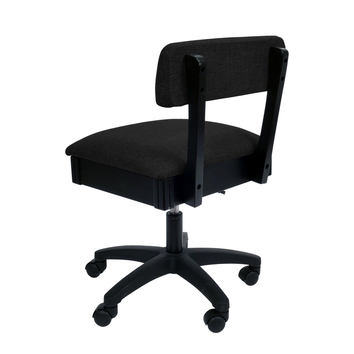 Arrow Hydraulic Sewing Chair Baroness Black Front View