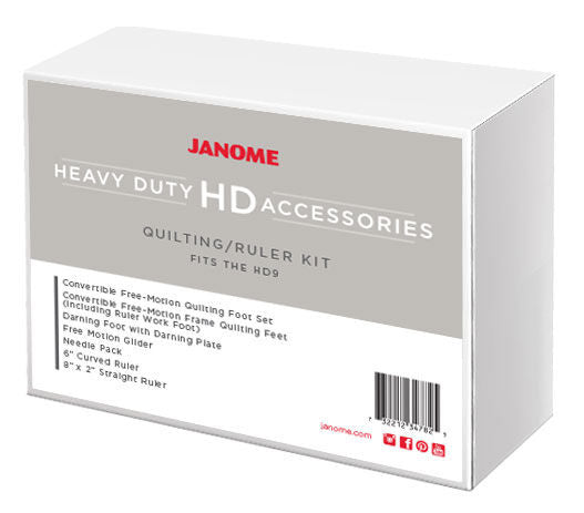 Janome HD9 Quilting Ruler Kit