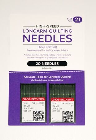 Handi Quilter High Speed Longarm Quilting Needles - Package of 20 (HQ Infinity 130/21 134MR-5.0)
