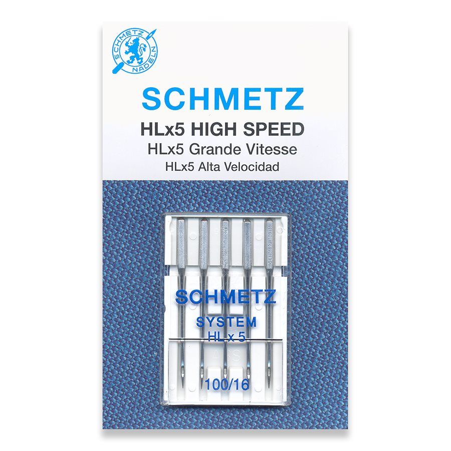 Schmetz High Speed Needles HLx5 100/16,Schmetz High Speed Needles HLx5 100/16