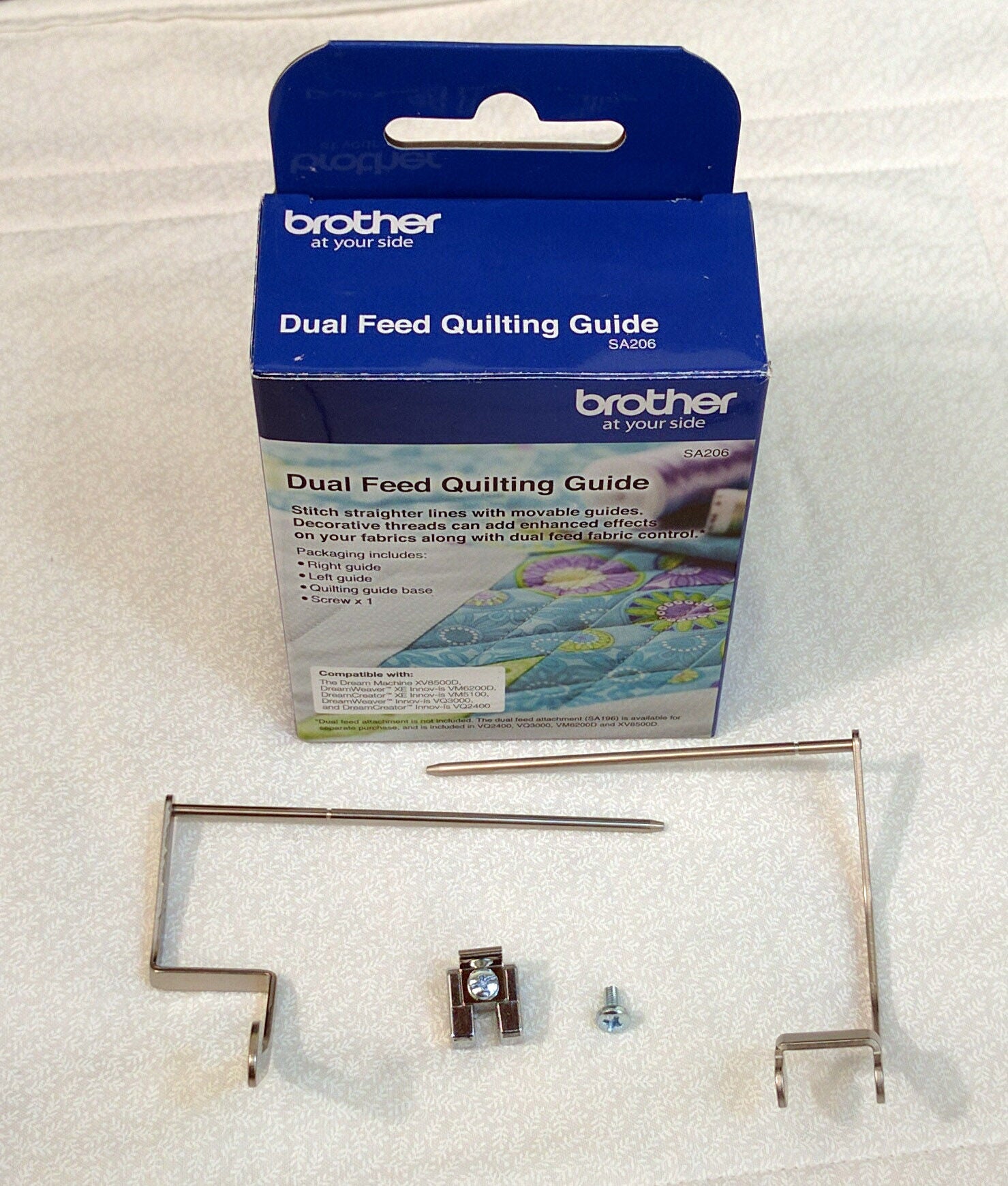 Brother Dual-Feed Quilting Guide SA206 for Brother MuVit Foot