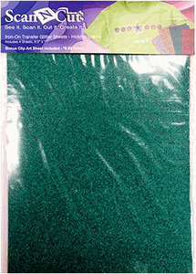 Brother ScanNCut Iron-on Transfer Sheets- Glitter Holiday