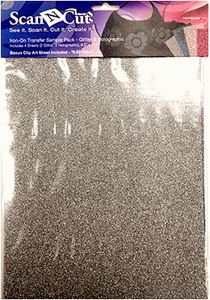Brother ScanNCut Iron-on Transfer Sheets- Glitter/ Holographic