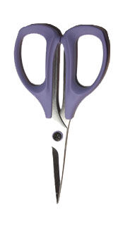 Kai 4 1/2" Serrated Blade Patchwork Scissors