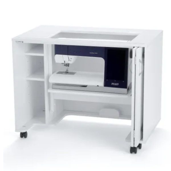 Kangaroo MOD Hydraulic Lift XL and Embroidery Storage Cabinet Studio Set