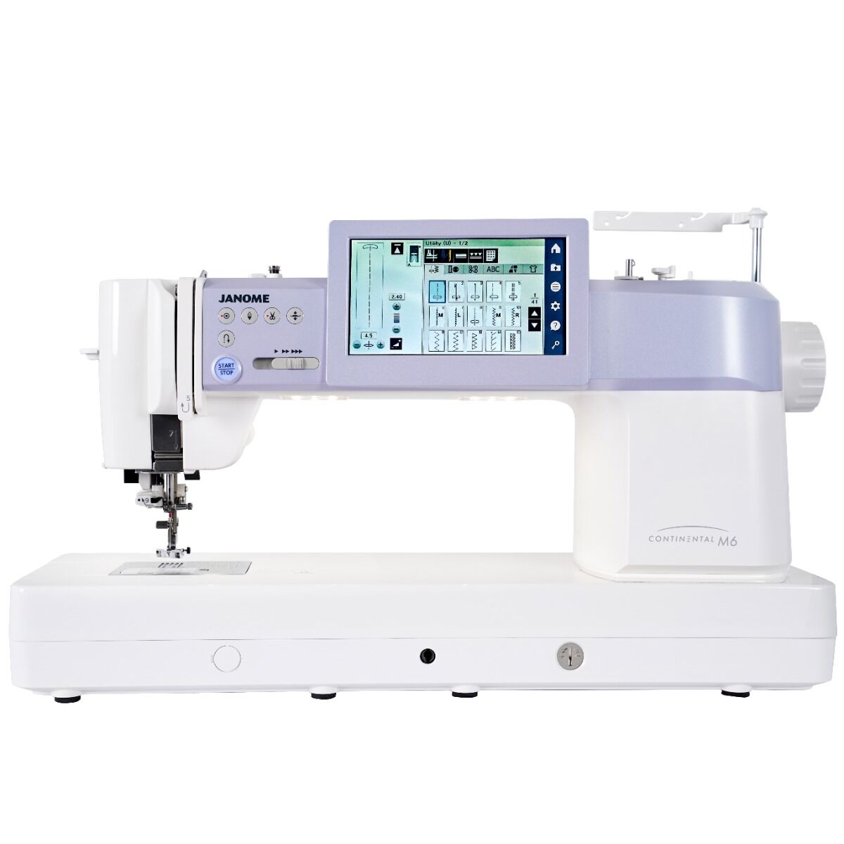 Janome Continental M6 Quilting & Sewing Machine,Janome Continental M6 Quilting & Sewing Machine Side,Janome Continental M6 Quilting & Sewing Machine Side