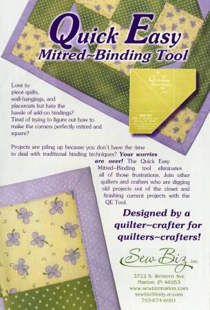 Quick-Easy Mitered Binding Tool,Quick-Easy Mitered Binding Tool,Quick-Easy Mitered Binding Tool
