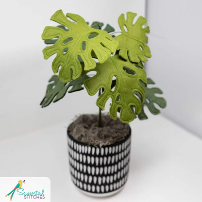 OESD Freestanding Houseplants Embroidery Collection by Scissortail Stitches,