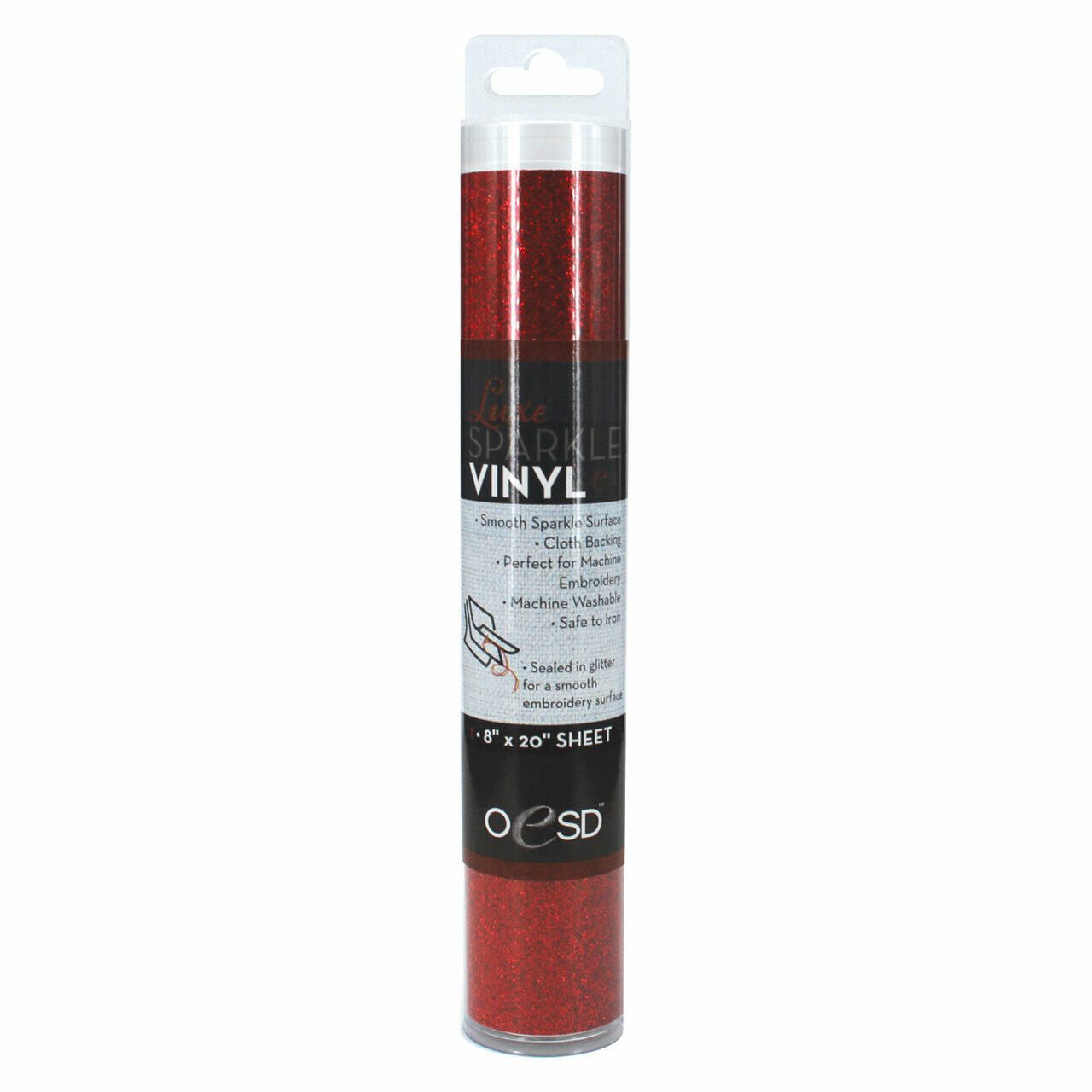 OESD Luxe Sparkle Vinyl -Red