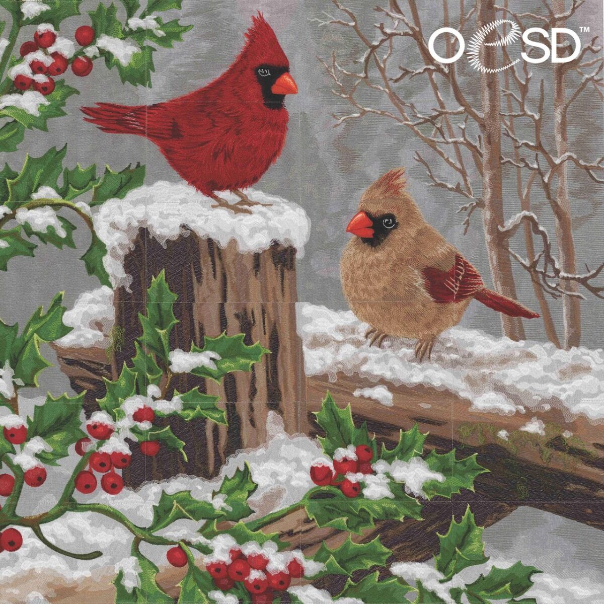 OESD  Winter Visitors by Dona Gelsinger,OESD  Winter Visitors by Dona Gelsinger,OESD  Winter Visitors by Dona Gelsinger