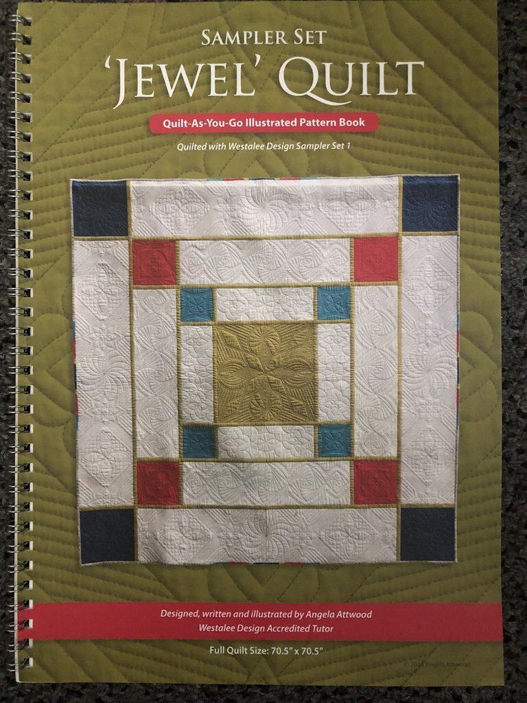 Westalee Sampler Set 'Jewel' Quilt Book by Angela Attwood