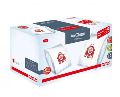 Miele Performance Pack - AirClean 3D Efficiency FilterBags Type FJM + HA50 Hepa Filter