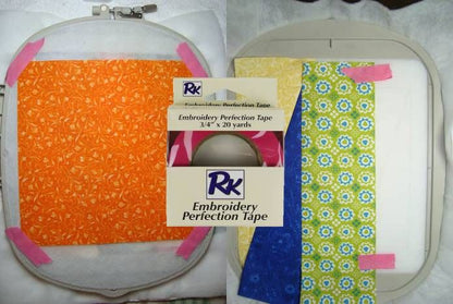 RNK Embroidery Perfection Tape REPT,RNK Embroidery Perfection Tape REPT with Hoops