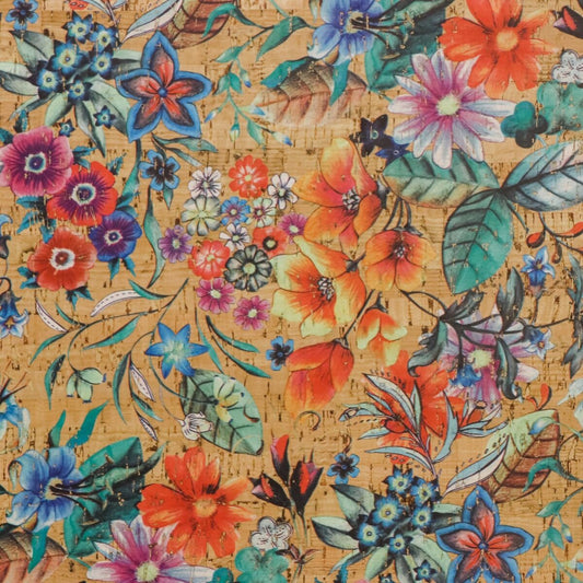 Sallie Tomato Pro Garden Party Cork Fabric 1/2 Yard Cut,,