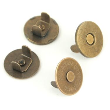 Sallie Tomato Thin Extra Strong Magnetic Snaps Set of Two 3/4" Antique,Sallie Tomato Thin Extra Strong Magnetic Snaps Set of Two 3/4" Gun Metal,Sallie Tomato Thin Extra Strong Magnetic Snaps Set of Two 3/4" Nickel,