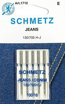 Schmetz Denim Needles 100/16 S-1712