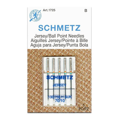 Schmetz Jersey/Ball Point Sewing Machine Needles 80/12 - 5 Pack