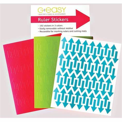 G Easy Ruler Stickers