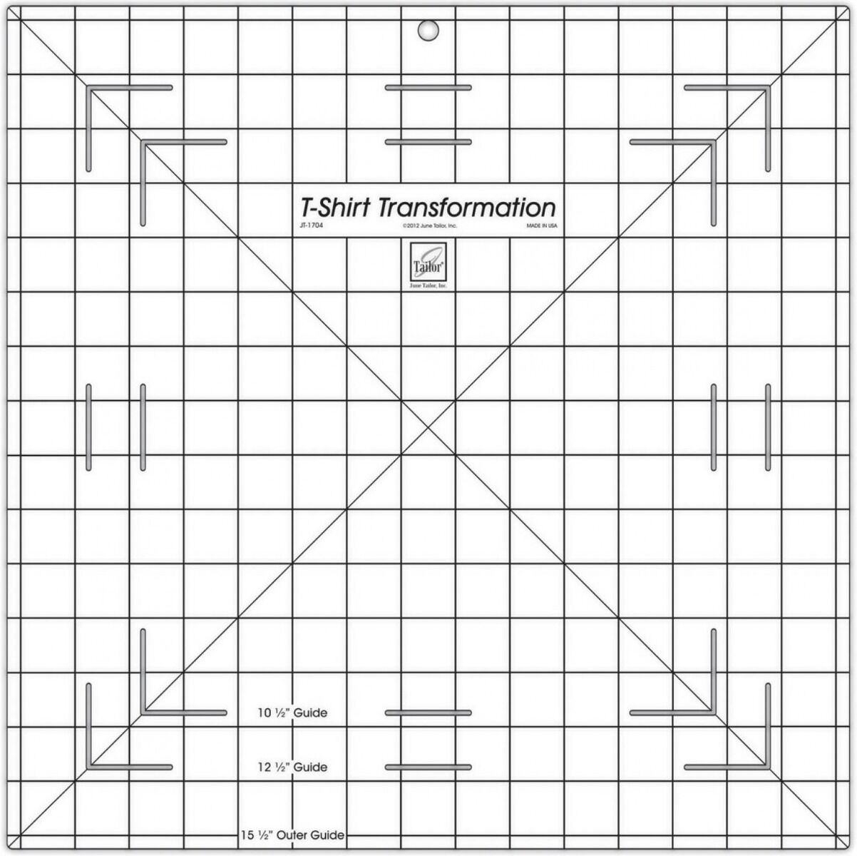 T-Shirt Transformation Ruler by June Tailor