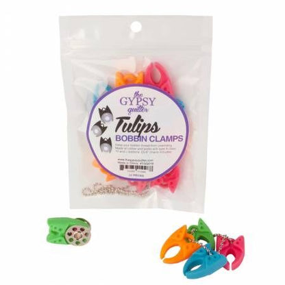 The Gypsy Quilter Tulip Clamps 12pc Bag,The Gypsy Quilter Tulip Clamps 12pc Bag