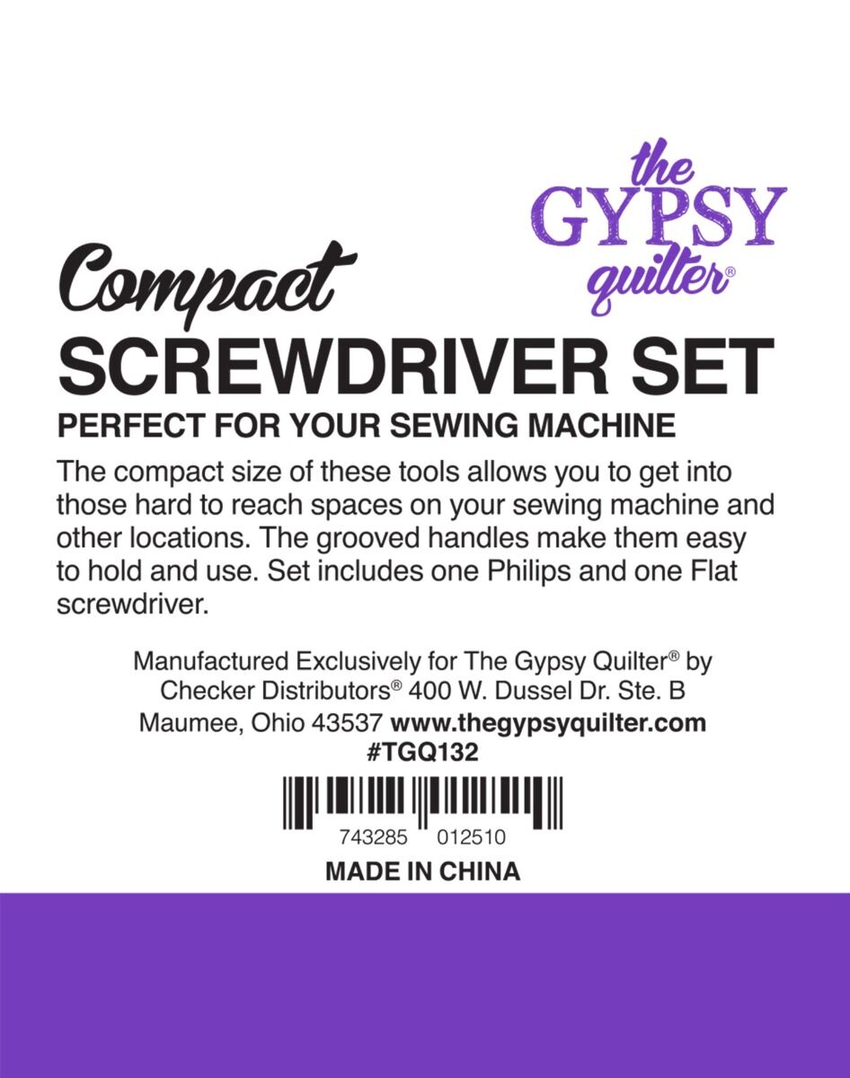 The Gypsy Quilter Sewing Machine Screwdriver Set
,The Gypsy Quilter Sewing Machine Screwdriver Set
,The Gypsy Quilter Sewing Machine Screwdriver Set
,The Gypsy Quilter Sewing Machine Screwdriver Set
