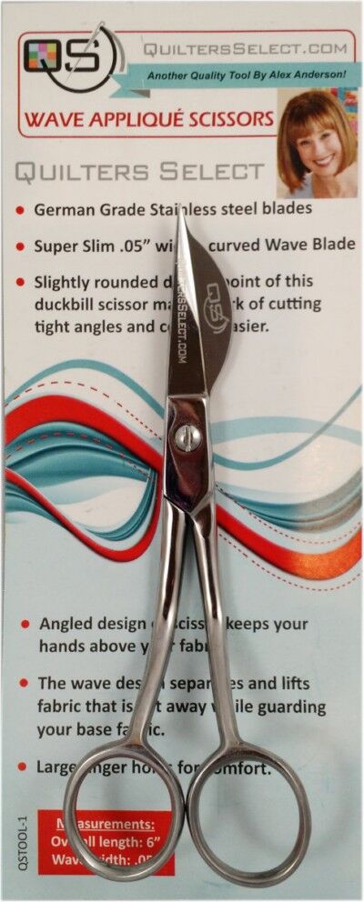 Quilters Select Wave Applique Scissors
