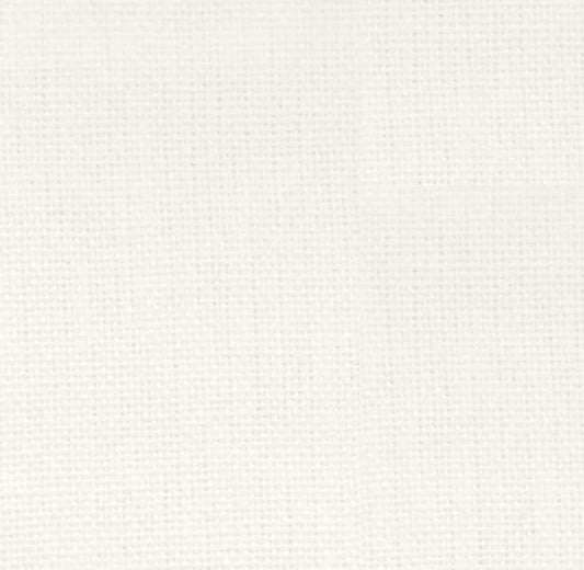White Solid Tea Towel by Dunroven