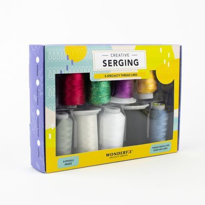 Wonderfil Creative Serging Novelty Thread Pack-Marina