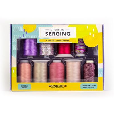 Wonderfil Creative Serging Novelty Thread Pack-Marina